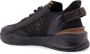 Fendi Leren Jacquard Sneakers met FF Detail Black Heren - Thumbnail 3