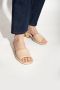 Fendi Slip-On Baguette Mules Beige Dames - Thumbnail 4