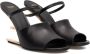 Fendi Zwarte Slip-On Leren Muiltjes Black Dames - Thumbnail 2