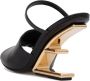 Fendi Zwarte Slip-On Leren Muiltjes Black Dames - Thumbnail 3