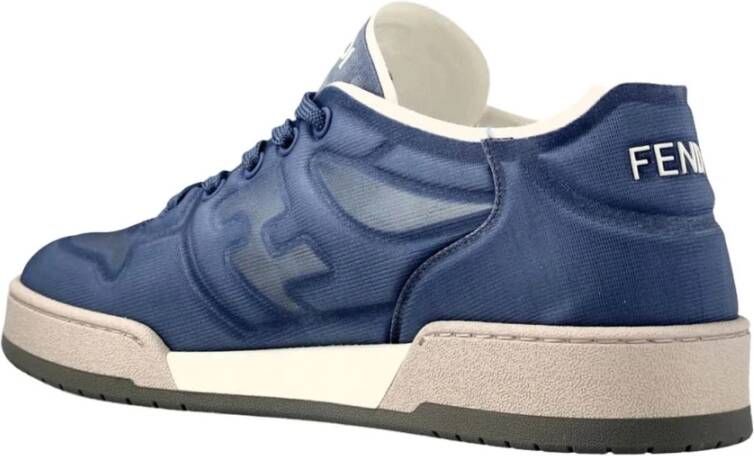 Fendi Logo FF Sneakers Blue Dames