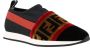 Fendi Logo Slip-On Sneakers Black Dames - Thumbnail 2