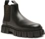 Fendi Luxe Chelsea Sneakers Zwart Bruin Black Heren - Thumbnail 2