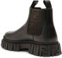 Fendi Luxe Chelsea Sneakers Zwart Bruin Black Heren - Thumbnail 3