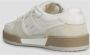 Fendi Match Sneakers in Leer en Suède Multicolor Heren - Thumbnail 4