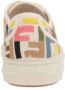 Fendi Multikleur Jacquard Lage Sneakers Multicolor Dames - Thumbnail 3