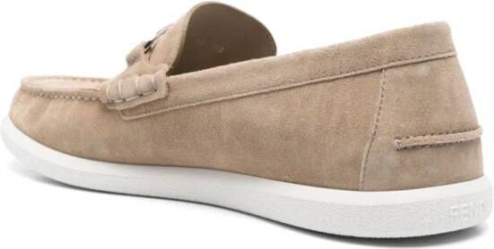 Fendi Platte schoenen met merkzool Beige Heren