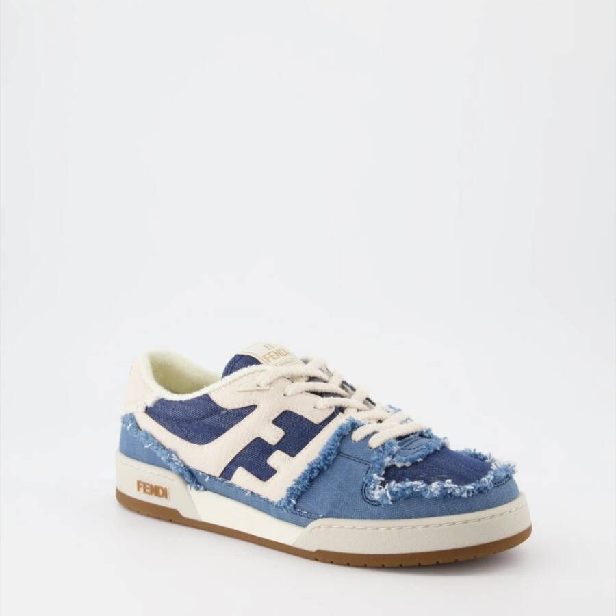 Fendi Stijlvolle Match Manden Blue Heren