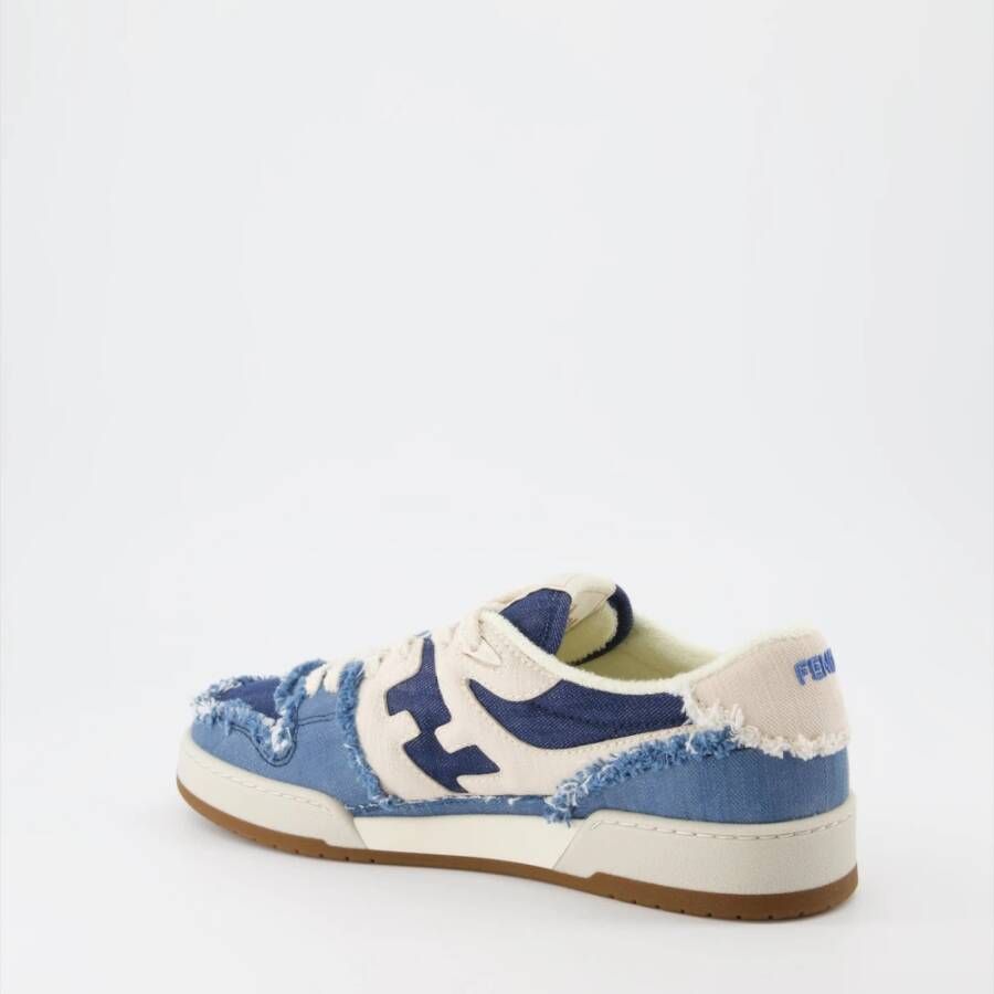 Fendi Stijlvolle Match Manden Blue Heren