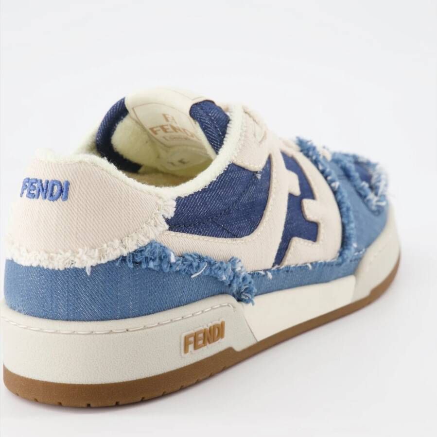 Fendi Stijlvolle Match Manden Blue Heren