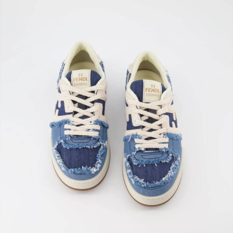 Fendi Stijlvolle Match Manden Blue Heren