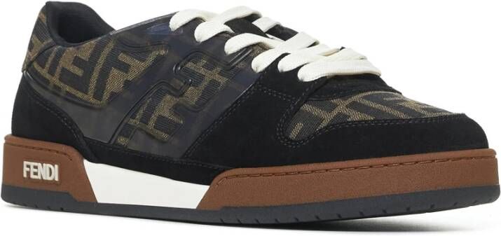 Fendi Stijlvolle Sneakers Black Heren