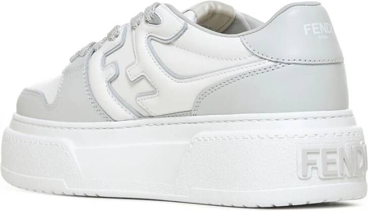 Fendi Stijlvolle Sneakers White Dames