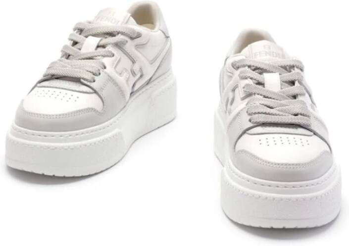 Fendi Stijlvolle Sneakers White Dames