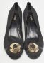 Fendi Vintage Pre-owned Canvas heels Black Dames - Thumbnail 3