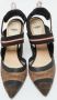 Fendi Vintage Pre-owned Canvas heels Black Dames - Thumbnail 2