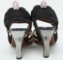 Fendi Vintage Pre-owned Canvas heels Black Dames - Thumbnail 4