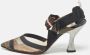 Fendi Vintage Pre-owned Canvas heels Multicolor Dames - Thumbnail 2
