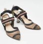 Fendi Vintage Pre-owned Canvas heels Multicolor Dames - Thumbnail 4