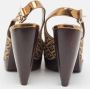 Fendi Vintage Pre-owned Canvas heels Multicolor Dames - Thumbnail 5