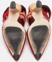 Fendi Vintage Pre-owned Canvas heels Red Dames - Thumbnail 6