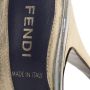 Fendi Vintage Pre-owned Canvas sandals Gray Dames - Thumbnail 6