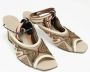 Fendi Vintage Pre-owned Canvas sandals Multicolor Dames - Thumbnail 4