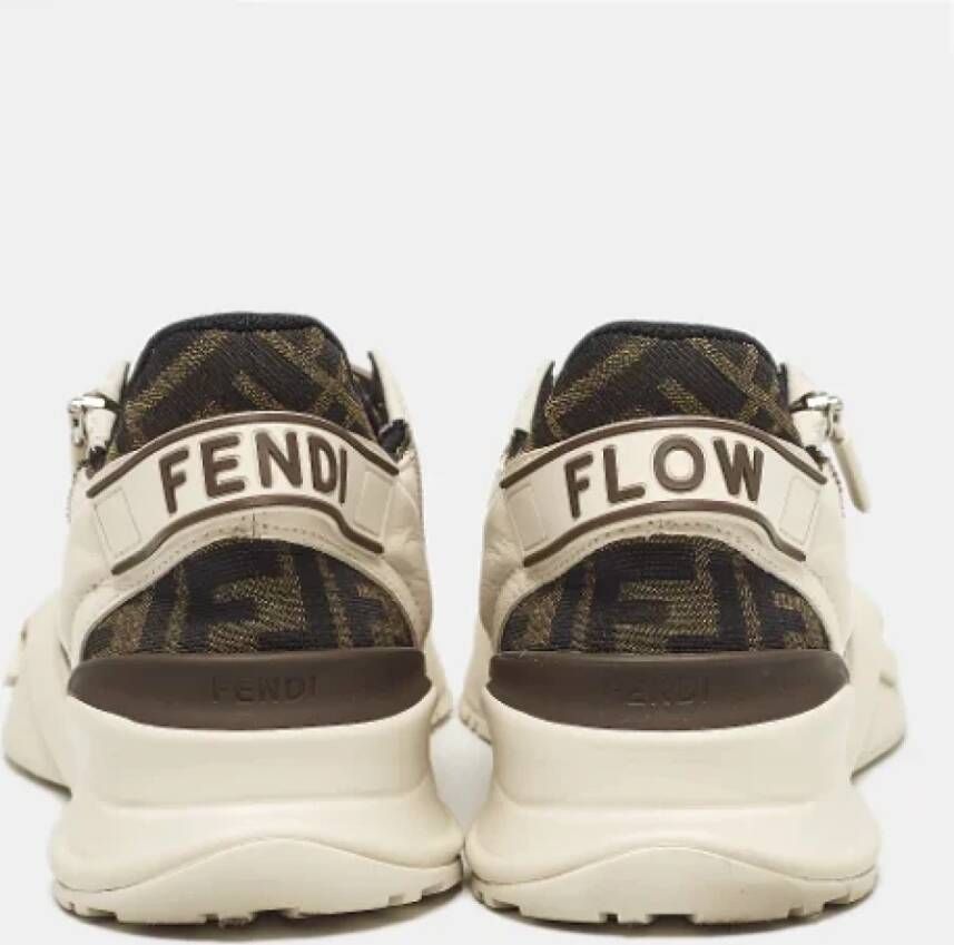 Fendi Vintage Pre-owned Canvas sneakers Multicolor Heren