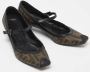 Fendi Vintage Pre-owned Coated canvas flats Brown Dames - Thumbnail 4