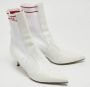 Fendi Vintage Pre-owned Fabric boots White Dames - Thumbnail 4