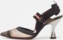 Fendi Vintage Pre-owned Fabric heels Black Dames - Thumbnail 2