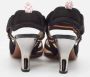 Fendi Vintage Pre-owned Fabric heels Black Dames - Thumbnail 5