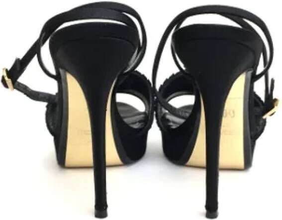 Fendi Vintage Pre-owned Fabric heels Black Dames