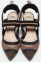 Fendi Vintage Pre-owned Fabric heels Brown Dames - Thumbnail 3