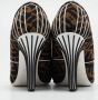 Fendi Vintage Pre-owned Fabric heels Brown Dames - Thumbnail 5