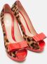 Fendi Vintage Pre-owned Fabric heels Brown Dames - Thumbnail 4