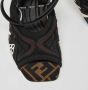 Fendi Vintage Pre-owned Fabric sandals Black Dames - Thumbnail 6