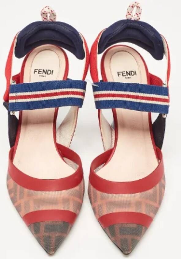 Fendi Vintage Pre-owned Fabric sandals Multicolor Dames