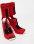 Fendi Vintage Pre-owned Fabric sandals Red Dames - Thumbnail 3