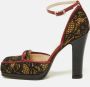 Fendi Vintage Pre-owned Lace heels Black Dames - Thumbnail 2