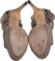 Fendi Vintage Pre-owned Lace sandals Gray Dames - Thumbnail 5