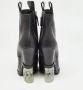 Fendi Vintage Pre-owned Leather boots Black Dames - Thumbnail 5