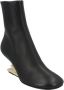 Fendi Vintage Pre-owned Leather boots Black Dames - Thumbnail 2