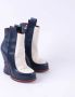 Fendi Vintage Pre-owned Leather boots Blue Dames - Thumbnail 3