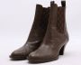 Fendi Vintage Pre-owned Leather boots Brown Dames - Thumbnail 5