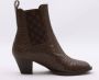 Fendi Vintage Pre-owned Leather boots Brown Dames - Thumbnail 3