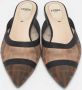 Fendi Vintage Pre-owned Leather flats Beige Dames - Thumbnail 3