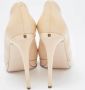 Fendi Vintage Pre-owned Leather heels Beige Dames - Thumbnail 5