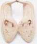 Fendi Vintage Pre-owned Leather heels Beige Dames - Thumbnail 6