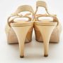 Fendi Vintage Pre-owned Leather heels Beige Dames - Thumbnail 5